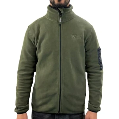 Image of Game Technical Apparel Mens Icebound Winter Warm Full Zip Fleece Jacket