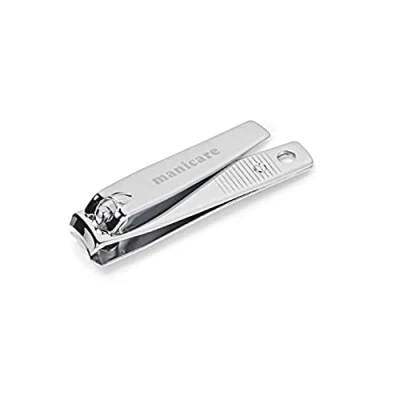 Image of Manicare Nail clipper,Stainless Steel Medium Clipper For Precisie Trimming Of Toenails And Fingernails,Professional Blade,Durable,Ergonomic,Perfect Handbag Or Travel Manicures Pedicures