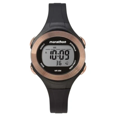 Image of Timex Womens Quartz Watch, Digital Display and Resin Strap TW5M32800
