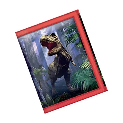 Image of 3D LiveLife Wallets T Rex Scene from Deluxebase. Lenticular Dinosaur Wallet. Cash, Coin and Card Holder with Artwork Licensed Renowned Artist David Penfound