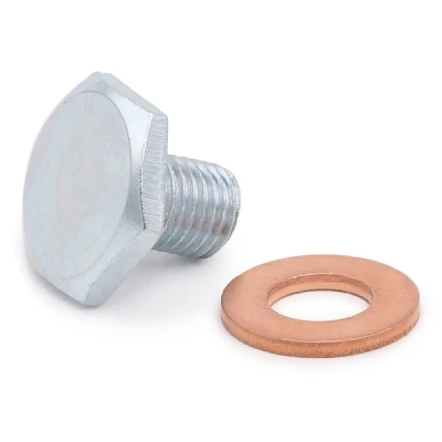 Image of SU00100579 Drain Plug FA1 256.851.011 M10x1,25 with seal ring PEUGEOT: 5008 I, 308 II Hatchback, 3008 FORD: Focus 3 Turnier, C Max 2, 2
