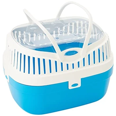 Image of Ferplast Hamster and Other Small Rodent Carrier ALADINO Travel Cage for Animals Rodents Hamsters