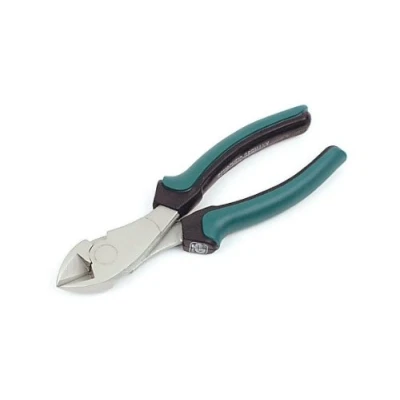 Image of Mannesmann M10958 180 mm Heavy Duty Side Cutters with Matt Chromed Surface and Ergonomic Handles