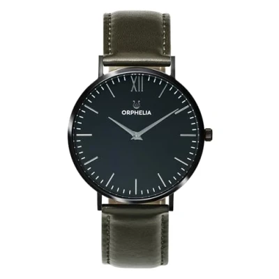 Image of ORPHELIA Mens Quartz Watch, Analogue Classic Display and Leather Strap OR61801