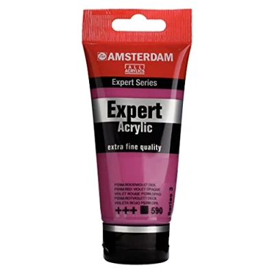 Image of Amsterdam Expert Acrylic: (Acrylic) 75ml Series 3 Opaque Permanent Violet Red