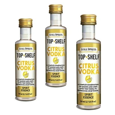 Image of 3X Still Spirits Top Shelf Citrus Vodka Essence Flavours 2.25L