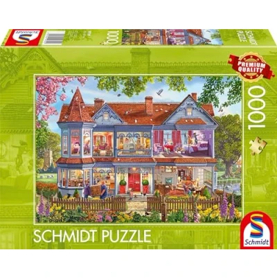 Image of Schmidt House in Springtime (1,000 Pieces) Jigsaw Puzzle Ages 14+ 1+ Players