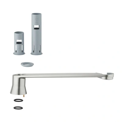 Image of Grohe Holder Pull Out Spray Supersteel (46734DC0)