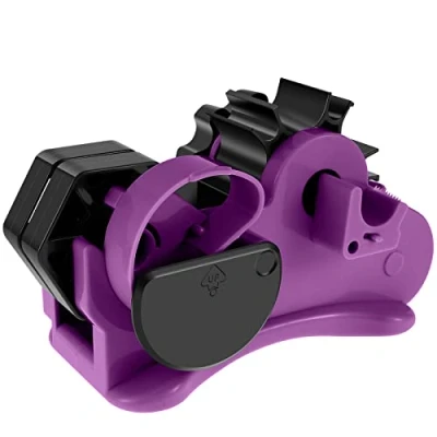 Image of Heat Tape Dispenser Sublimation with Pen Holder, Multiple Roll Cut Dispenser,Portable Dispenser,Compact for Transfer (Purple)