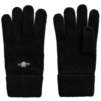 Image of GANT Shield Glove Unisex Gloves, Size: One Size, Black