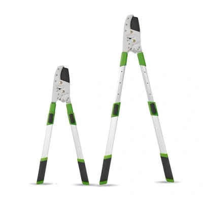 Image of Tree Loppers Heavy Duty Professional Hedge Clippers Sharp Pruning Shears Planter Tool (Anvil Ratchet Lopper)