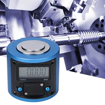 Image of Electronic Z Axis Setter, 0 2mm Digital LCD Display Pre setter Axle Positioning Tool, Tool 0.01mm/0.0005in Resolution