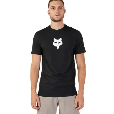 Image of Fox Racing Head Ss Prem Tee, Windbreaker, Men&#039;s, Red, L