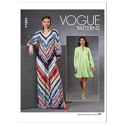 Image of Vogue Patterns V1803ZZ Misses Dress ZZ (L XL XXL)