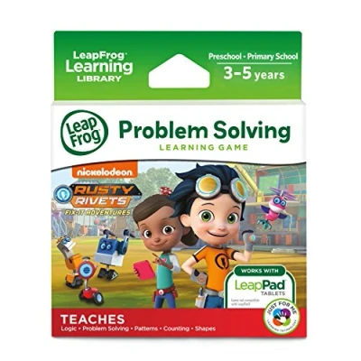 Image of Leapfrog 490803 LeapPad Rusty Rivets Cartridge Learning Toy, Multi Colour, One Size