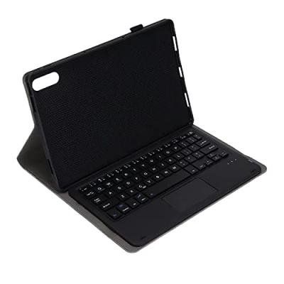 Image of Keyboard Case for Tab Pro 11.5in J706F/J716F, Wireless Removable with Touchpad + PU Leather Stand, Tablet Support Android (Black)