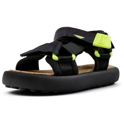 Image of Camper Pelotas Flota Walking sandals for kids, Size: 13K, Schwarz Textile