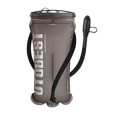 Image of UTOBEST Hydration Bladder Water 1.5L 2L 3L, TPU Body Bag with Insulated Hose, BPA Free Leak Proof Reservoir for Hiking Running Cycling Camping, UTR211