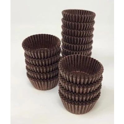 Image of Bakery Direct Brown Petit Four Bon Cases (1000)
