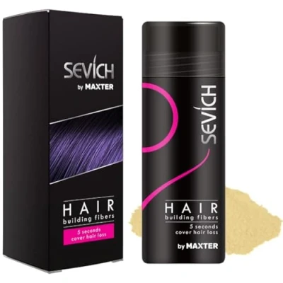 Image of Hair Fibres for Men &amp; Women Natural Powder Building, Thickening and Loss Coverage in 30 Seconds (Light Blonde 25g)