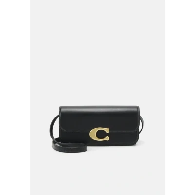 Image of Coach LUXE Refined IDOL BAG Handbag, Women&#039;s, Size: One Size, Black