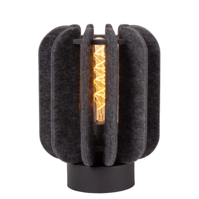 Image of Lucide RAFAL Table lamp 23 cm 1xE27 Grey