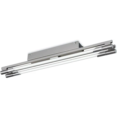 Image of Casa 2 Light Flush Brushed Steel