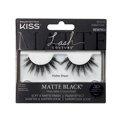 Image of KISS Lash Couture Matte Black 04