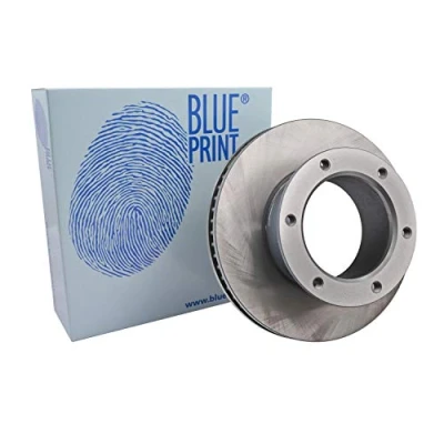 Image of 4351225040, 4351225050 Brake disc BLUE PRINT ADT343216 Front Axle 262mm 30mm 6 Hole 147mm internally vented Coated