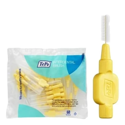 Image of TePe Interdental Brushes X Soft Light Yellow 0.7 mm Pack of 25