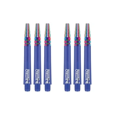 Image of RED DRAGON Nitrotech Ionic Intermediate Blue Dart stems 2 sets per pack (6 in total)