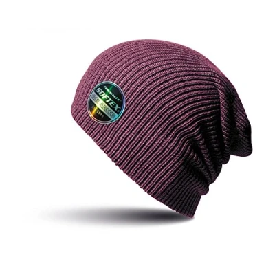 Image of Result Winter Essentials Core Softex Beanie Hat (One Size) (Burgundy)