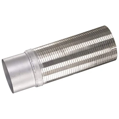 Image of 81152100095 Corrugated Pipe, exhaust system FEBI BILSTEIN 106076 340mm Steel
