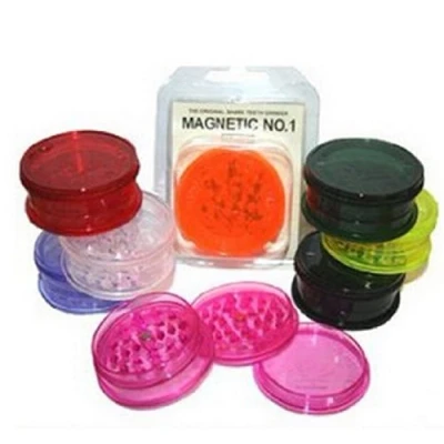 Image of 3 Part Grinder NO1! Original Shark Teeth HERB Grinder! Same Day DISPTCH (Light Green)