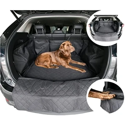 Image of fixcape Doggy Comfortable Estate SUV Protective Mat Dog Blanket Boot Protector Car Side Protection Non Slip