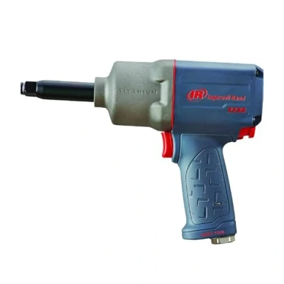 Image of Ingersoll Rand Air Impact Wrench 2235QTiMAX 2, 1/2&quot; Quiet Titanium, with Extended Anvil for Heavy Duty Work, Pressure Torque Your Workshop
