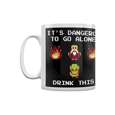 Image of Pyramid International MG24488C The Legend of Zelda Drink This Ceramic Mug, Porcelain, Multi Colour