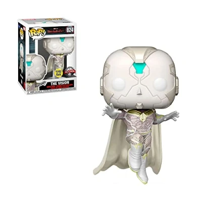 Image of Funko 54438 Pop! Marvel: WandaVision the Vision (Glow in Dark Special Edition) #824