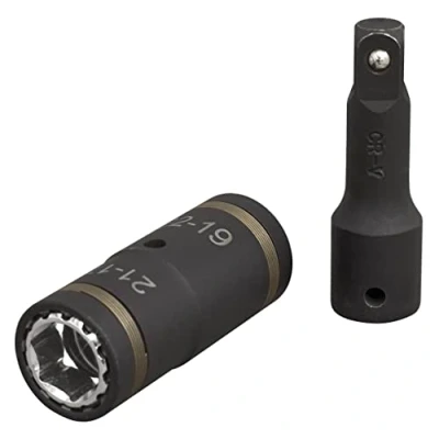 Image of Sealey 4 in 1 1/2&quot;Sq Drive Impact Socket Set 2pc