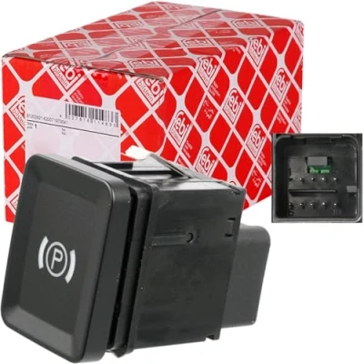 Image of febi bilstein 37606 Switch for parking brake, pack of one,Black