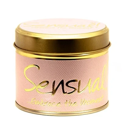 Image of Lily Flame Scented Candle in a Tin Sensual