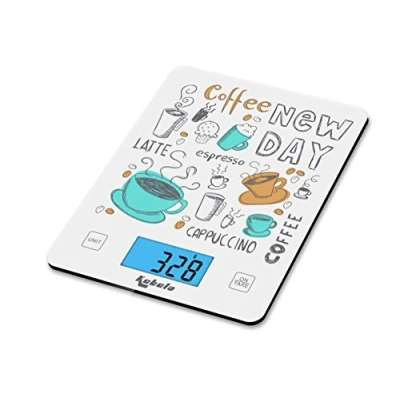 Image of Kabalo Coffee Design Kitchen Household Food Cooking Weighing Scale 5kg capacity 5000g/1g, batteries included!