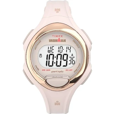 Image of Timex Ironman Essential 30 Luxe Women&#039;s 34 mm Polyurethane Strap Watch TW2W17400