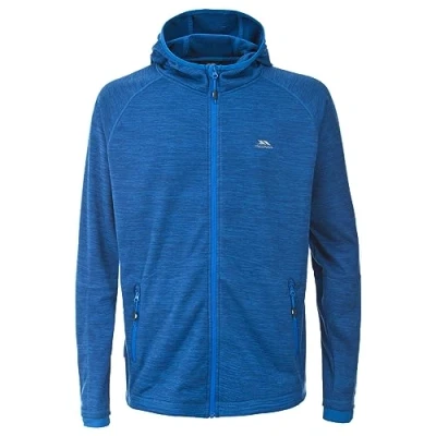 Image of Trespass Northwood Men&#039;s Outdoor Fleece Jacket available in Bright Blue Marl 2X Small