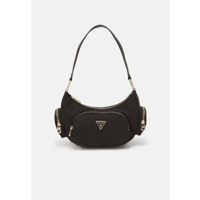Image of GUESS Women&#039;s Eco Gemma Shoulder Bag, Black, One Size