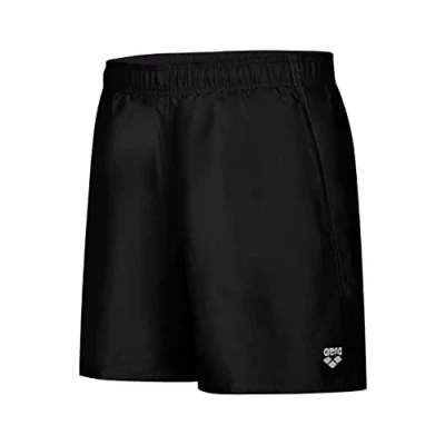 Image of Arena Men&#039;s Fundamentals Beach Boxer Black White