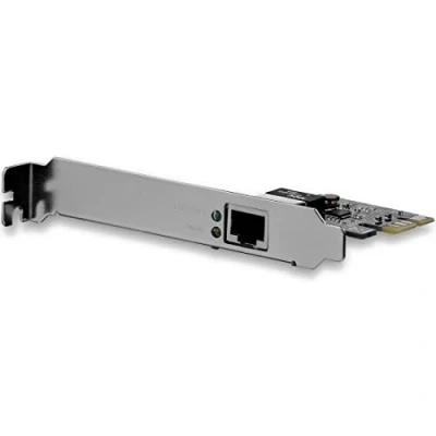 Image of StarTech.com 1 Port PCIe Gigabit Network Server Adapter NIC Card Dual Profile Desktop REV E Intel 6 Chip support (ST1000SPEX2)