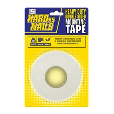 Image of 151 Hard As Nails Essential Adhesive Mounting Tape, Double Sided