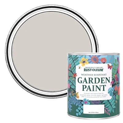 Image of Rust Oleum Purple Mould Resistant Garden Paint In Matt Finish Babushka 750ml