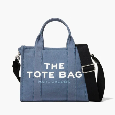 Image of Marc Jacobs Women&#039;s The Small Tote, Blue Shadow, One Size